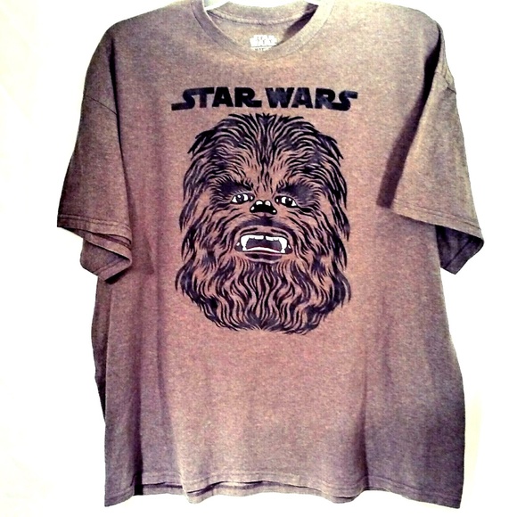 Star Wars FifthSun Velvet Chewbacca T-Shirt XXL - Picture 1 of 5
